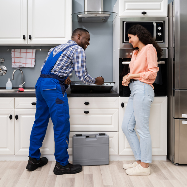 what kind of warranty do you offer on your cooktop repair services in Montreat